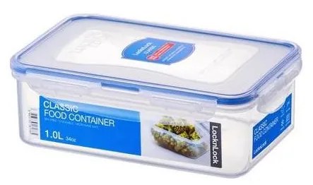 Contenitore alimenti LOCK 1 l blu/trasparente