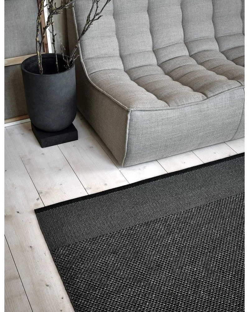 Tappeto da interno/esterno color antracite 60x85 cm Edit Charcoal – Pappelina