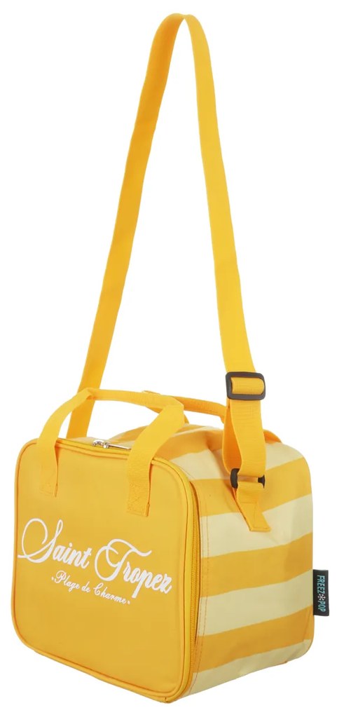 Lunch box Saint Tropez giallo con tracolla