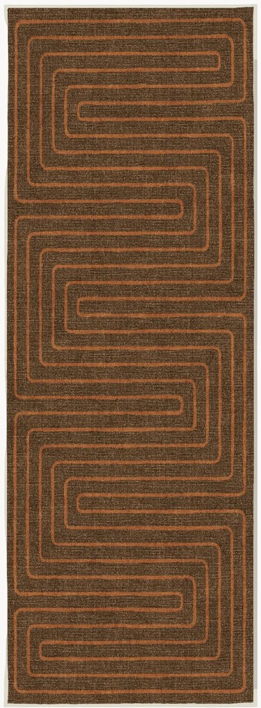 Passatoia a pelo corto lavabile Labyrinth by Jonathan Adler