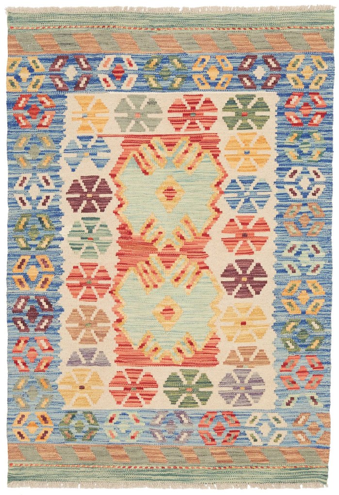 Kilim Tappeto 100 x 150 (Pakistan) Tessuto A Mano