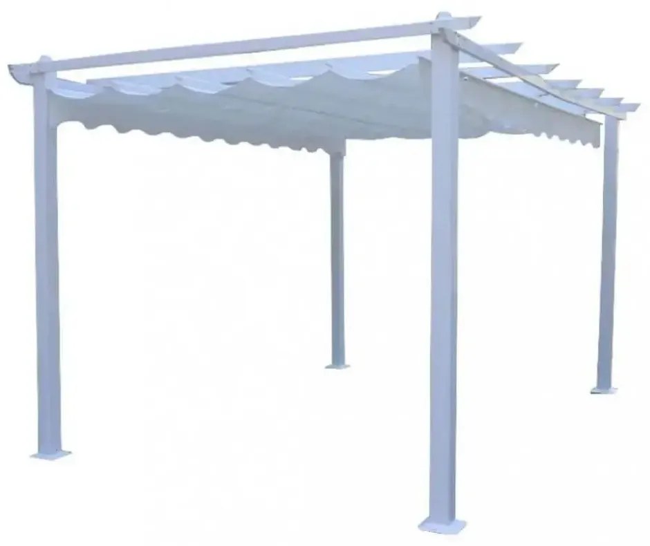 Gazebo Astoria Bianco: 3 x 3 metri di Comfort e Stile