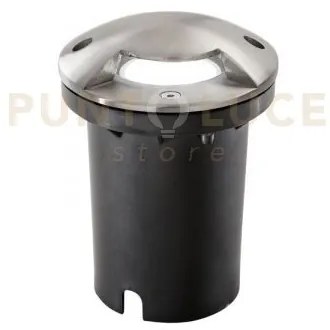 Faro carrabile a incasso hummer acciaio 1 luce attacco gu10 ip67 10...