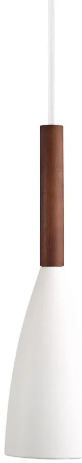 DFTP by Nordlux - Lampadario a sospensione con filo PURE 1xE27/40W/230V bianco/noce