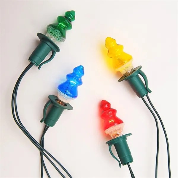 Catena di Natale ALBERO 12xE10 10,7m multicolor