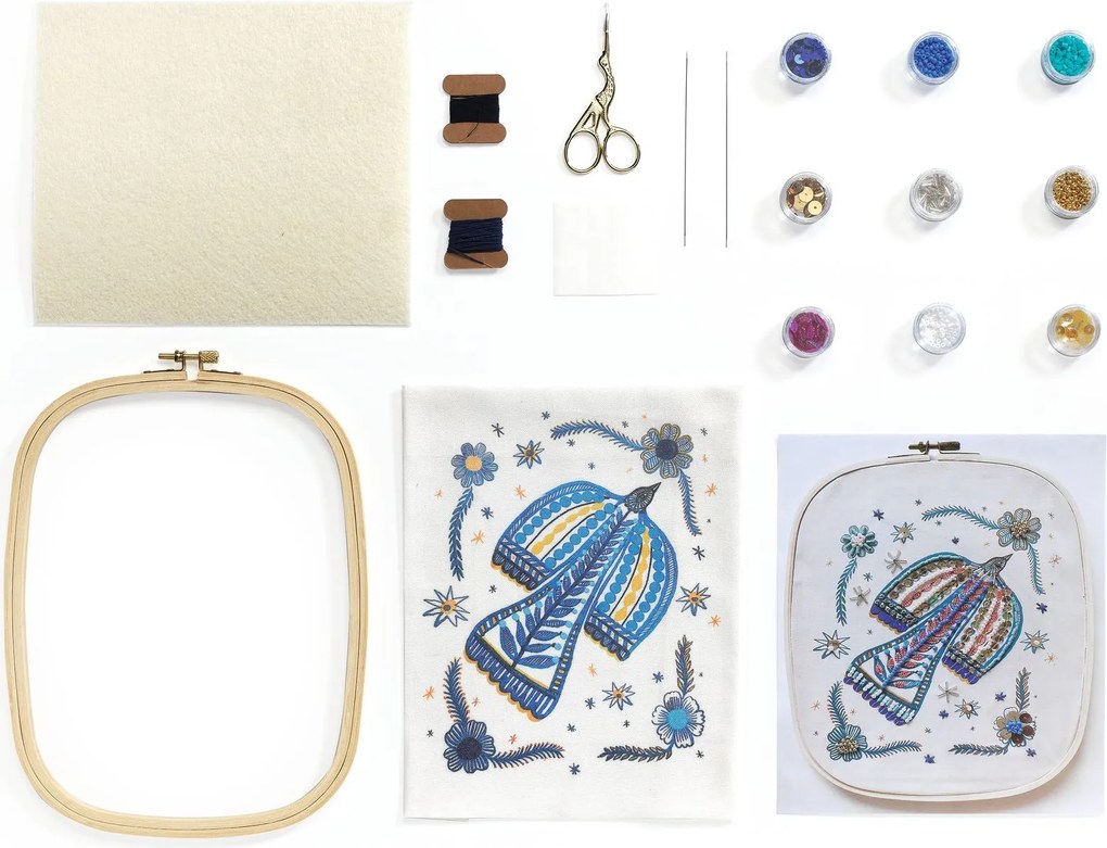 Atelier 59 - Ricamo con perline per adolescenti e adulti - Uccello