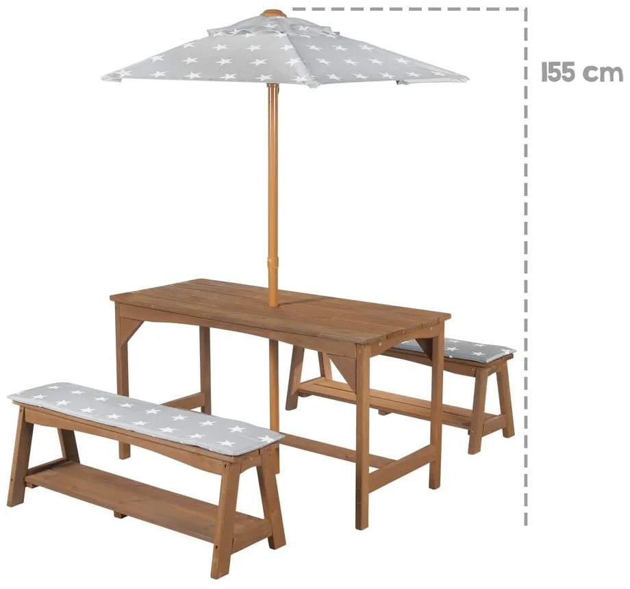 Set da bambini da giardino 4 pz Outdoor + – Roba