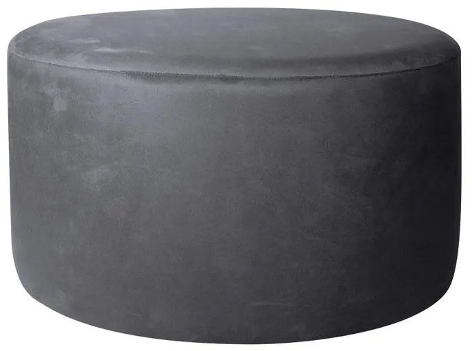 Pouf per interni Marquis carbone 75 x H 39 cm