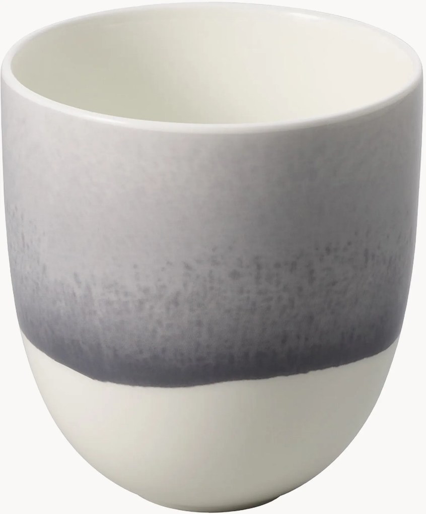 Set di 6 tazze in Fine Bone China Silhouette