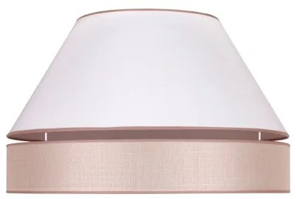 Duolla - Plafoniera AVIGNON 3xE27/15W/230V diametro 60 cm bianco/beige
