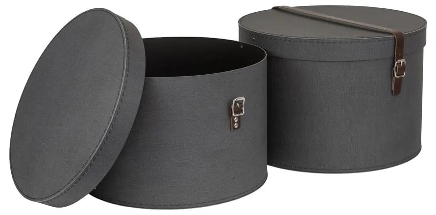 Set di 2 scatole nere Rut - Bigso Box of Sweden