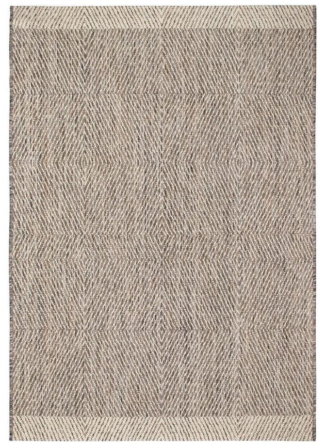 Tappeto marrone chiaro 120x170 cm Irineo - Nattiot