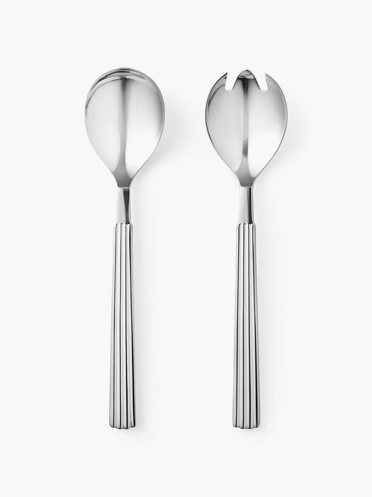 Set di 2 posate da insalata lucide Bernadotte