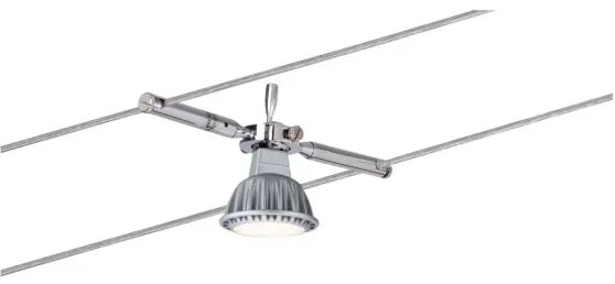 Paulmann 94147 - 1xGU5,3/10W Faretto per sistema a cavo TOGO 12V cromo
