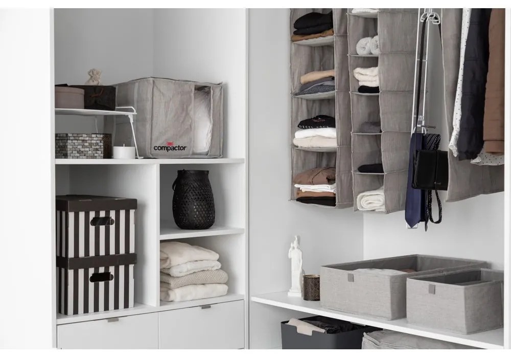 Scatola grigia Oxford, 42 x 36 cm - Compactor