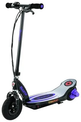 Monopattino Elettrico Razor 13173850 Nero Rosso Viola Alluminio Porpora