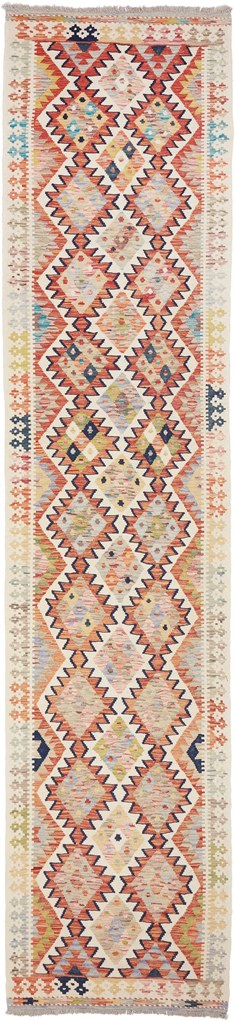 Kilim Tappeto 90x400 (Pakistan) Tessuto A Mano