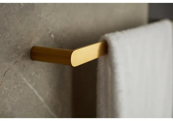 KFA Armatura 864-026-31 - Appendiabiti da parete 47 cm acciaio inossidabile/oro