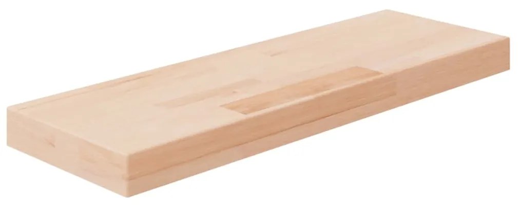 Ripiano60x20x4 Cm Legno Massello Di Rovere Non Trattato /