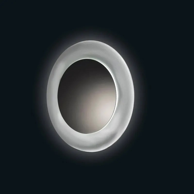 Specchio con illuminazione integrata tondo Retroilluminato D.98 cm