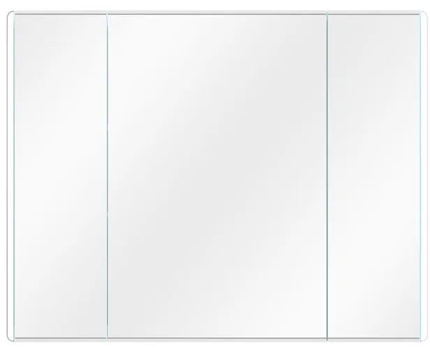 Specchio Contenitore Con Illuminazione Easy SENSEA bianco L 90 x H 70.7 x P 16 cm