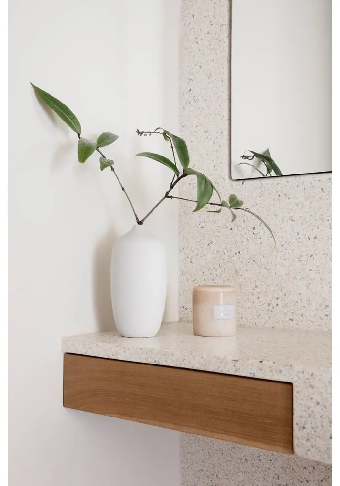 Vaso in ceramica bianca fatto a mano Ceola - Blomus