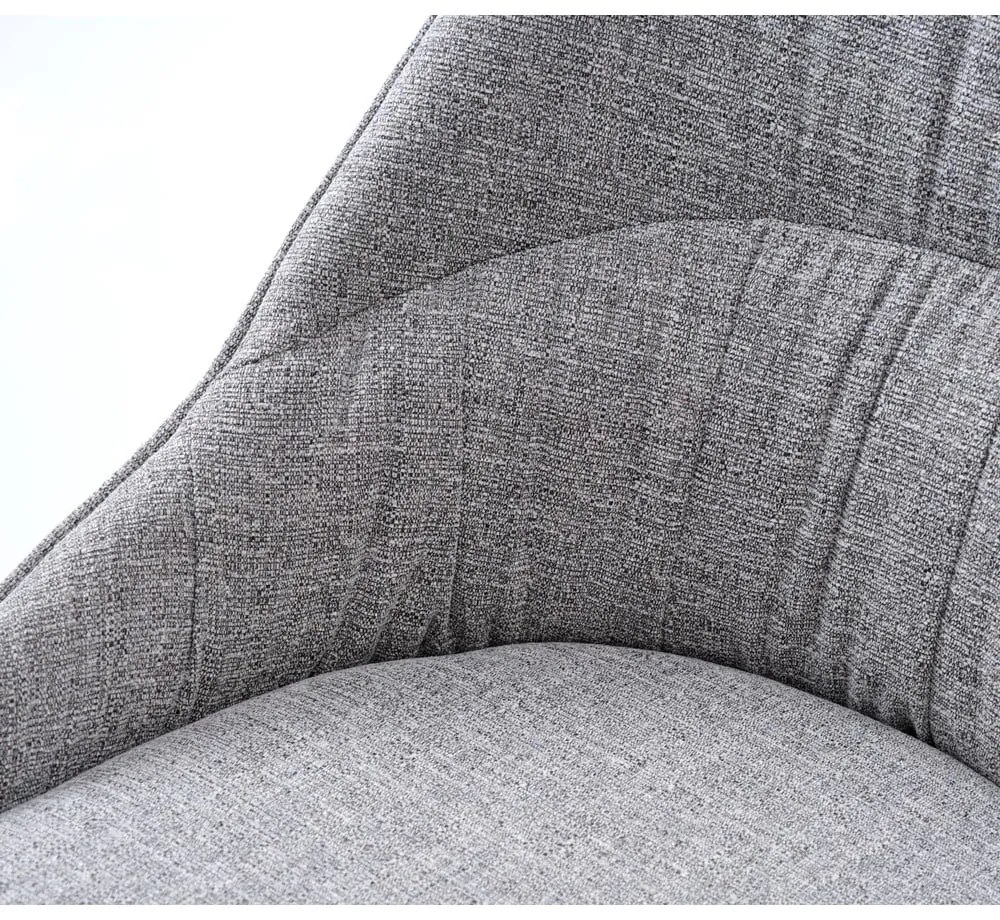 Sedie da pranzo grigie in set di 2 Meridian - Unique Furniture