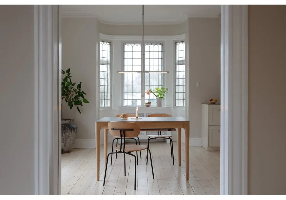 Lampadario LED argentato in metallo con paralume in metallo Omni Ceiling – UMAGE