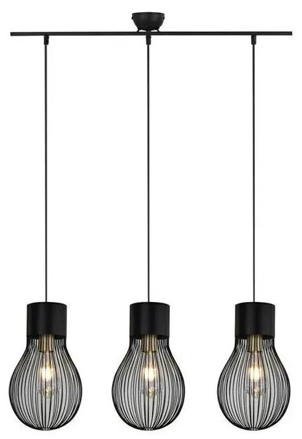 Reality - Lampadario a sospensione con filo DAVE 3xE27/40W/230V