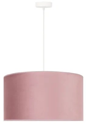 Duolla - Lampadario a sospensione con filo ROLLER 1xE27/15W/230V diametro 40 cm rosa/oro