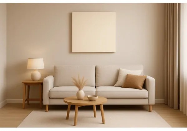 Acustico panel SILENCE 58x58 cm color crema