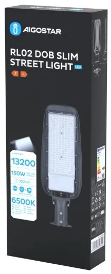 Aigostar - Lampione stradale LED SLIM LED/150W/230V 6500K IP65