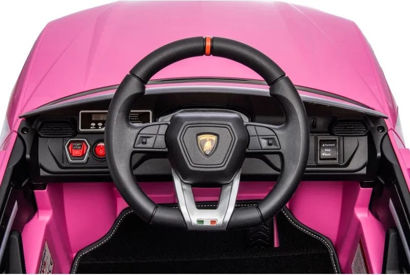 Macchina Elettrica per Bambini 12V con Licenza Lamborghini Urus Rosa...