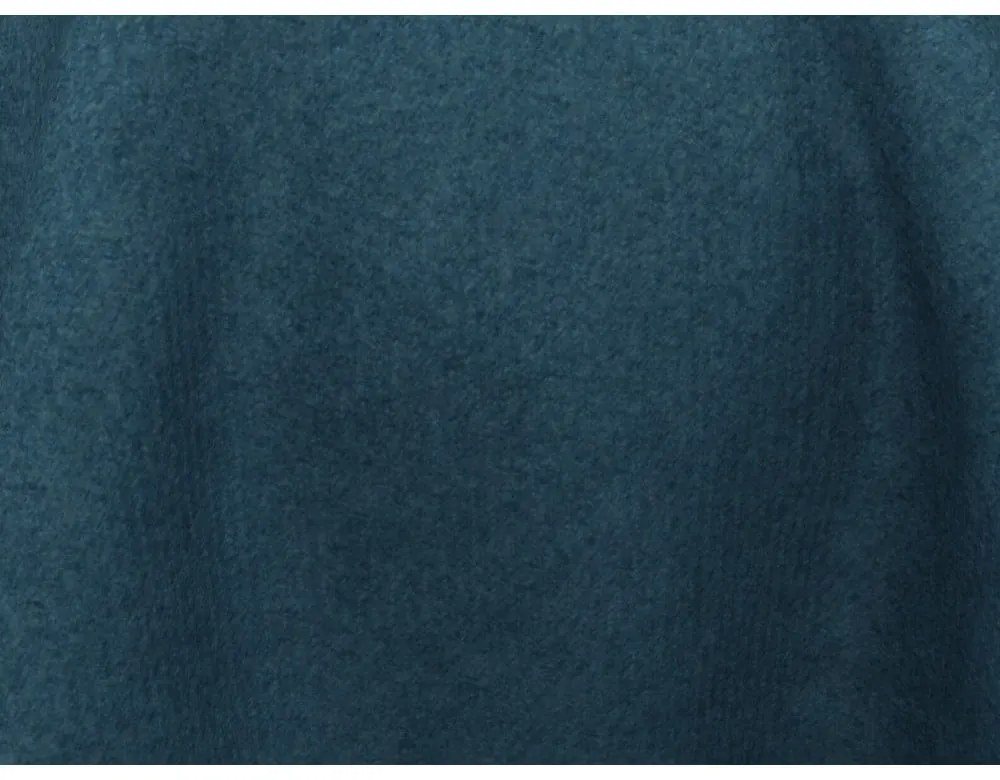 Sedia da pranzo blu in imbottito Kanoa – Makamii