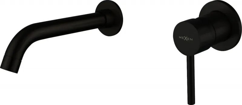 Mexen Alma rubinetto lavabo ad incasso, nero - 75015-70