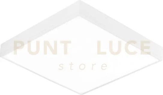 Plafoniera led klio bianca quadrata 64,8w 7800lm 4000k 40x40x5,1cm