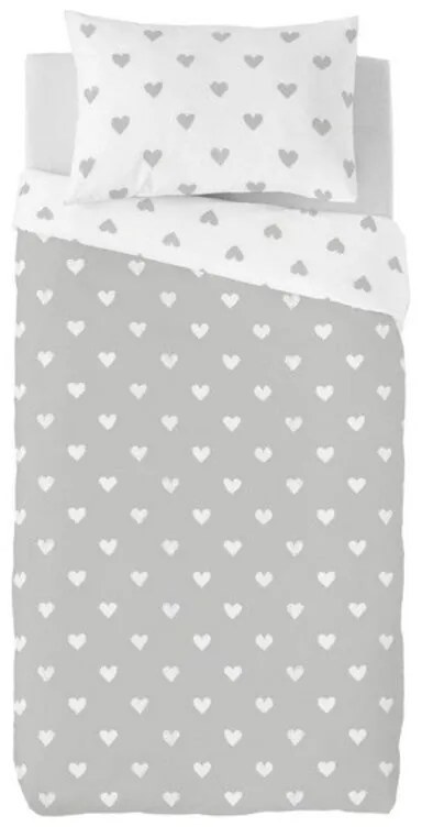 Copripiumino Cool Kids Hearts - Letto da 90 (150 x 220 cm)