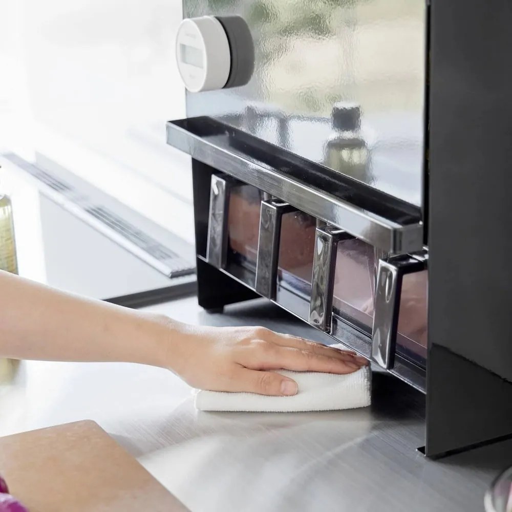 Organizer per spezie in metallo Tower – YAMAZAKI