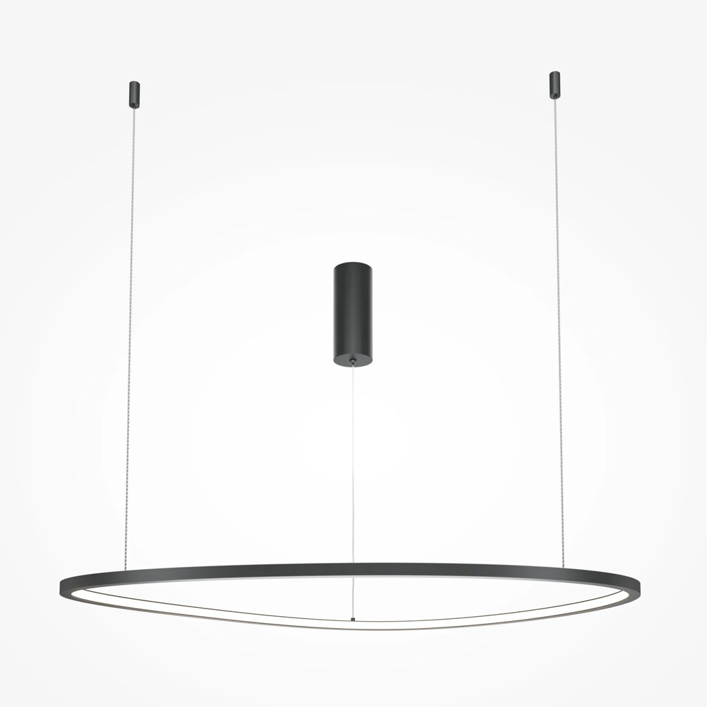 Maytoni | Glint Lampada a soffitto / plafoniera Modern Nero