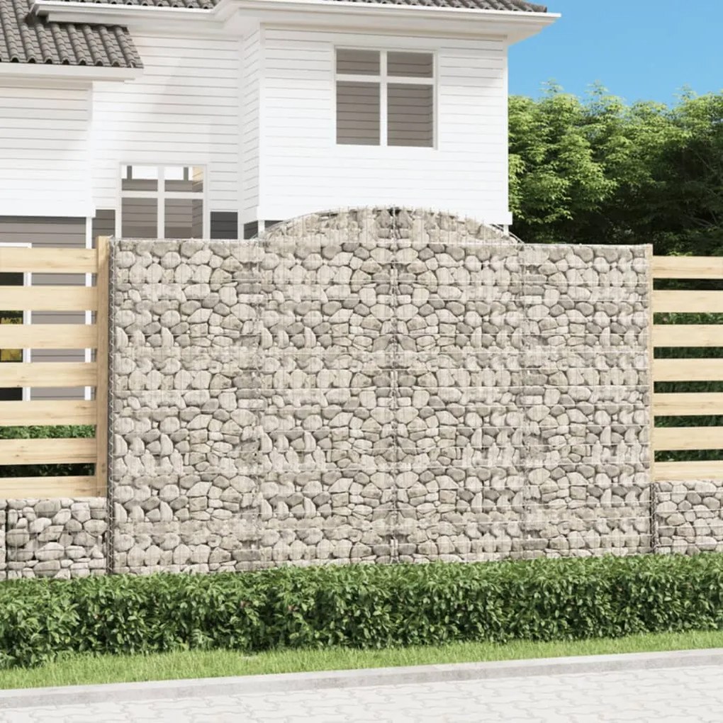 Cesti Gabbioni Ad Arco 5 Pz 300x50x200/220 Cm Ferro Zincato /