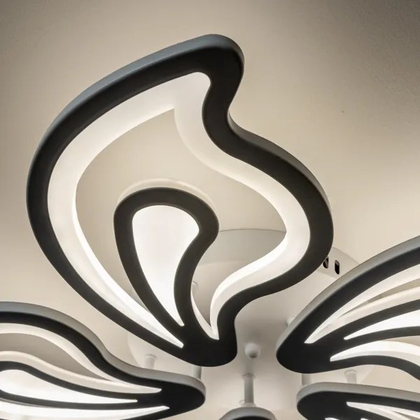 Brilagi - Lampadario a plafone LED dimmerabile TWIST LED/125W/230V 3000-6500K + +TC