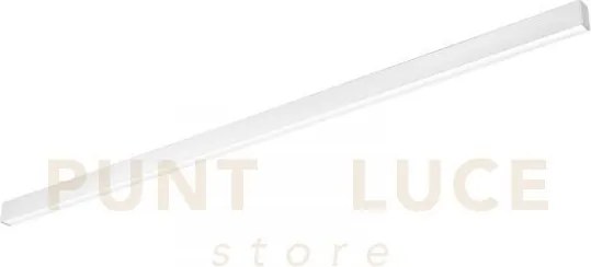 Barra led build in alluminio bianco 26w 7300lm 3000k 6,8x200x4 cm.