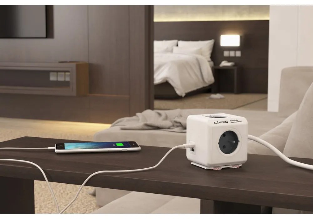 Presa di corrente PowerCube Extended USB - Cubenest
