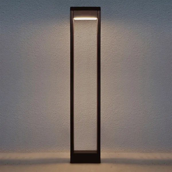 Brilagi - Lampada LED da esterno CROTONE LED/7W/230V marrone IP54 80 cm