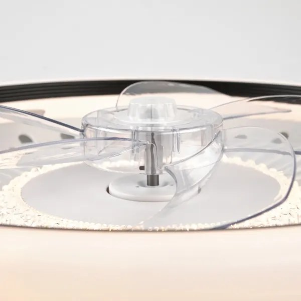 Plafoniera LED con ventilatore GEMMA LED/37W/230V bianco + +TC