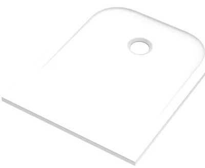 Piatto doccia SENSEA in carbonato di calcio Easy V2 bianco L 70 x L 90 x H 2.5 cm opaco