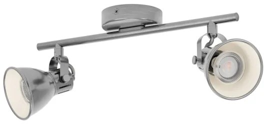 Eglo 96553 - Faretto LED SERAS 2xGU10/3,3W/230V