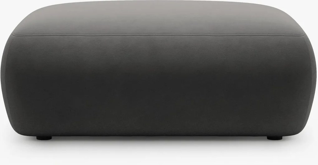 Pouf Kate in velluto – L99 cm