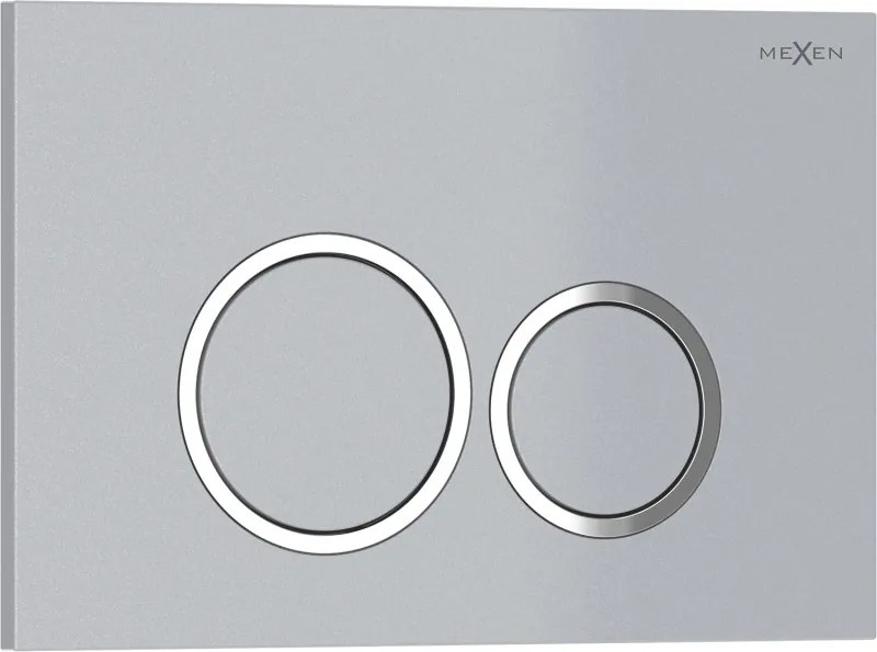 Mexen Tex 01 pulsante di scarico, cromo opaco - 6101-04
