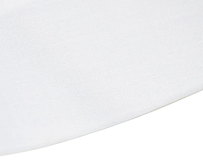 Ventilatore da soffitto bianco 47 cm con LED dimmerabile e telecomando - Emily